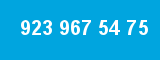 923 967 54 75 923 967 54 75
